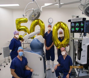 Hillcrest Rockhampton Private celebrates 500 robotic-assisted surgeries